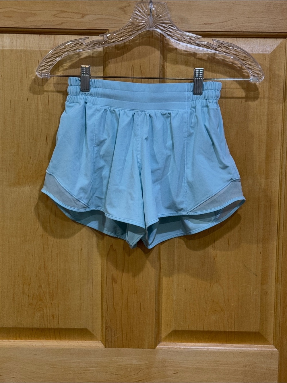 lululemon athletica Light Blue Women's Running Shorts size 4 tall